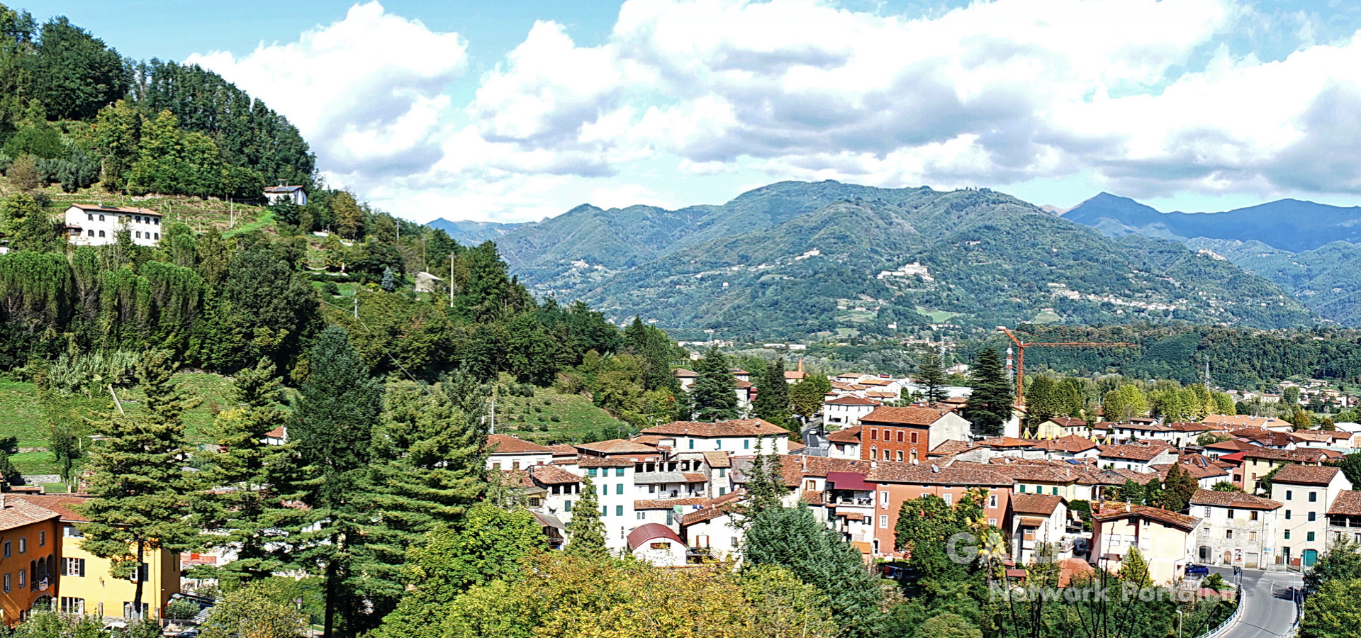 Veduta di Gallicano in Garfagnana