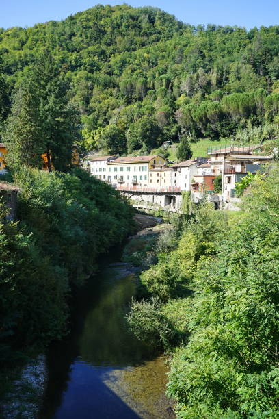 Il fiume Serchio visto da Gallicano